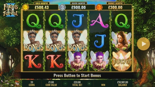 Pixies of the Forest 2 Free Spins
